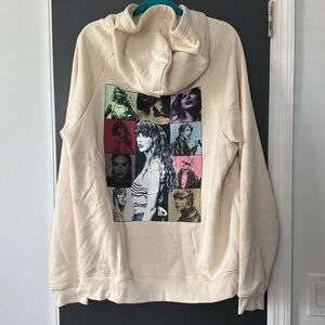 Taylor swift Brand New Eras tour sweatshirt - Cream Hoodie